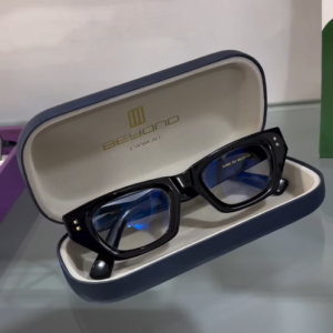 Lunettes de vue rectangulaires Bebono noires